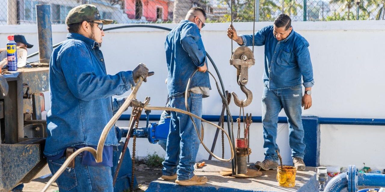 Realiza SEAPAL acciones de mantenimiento correctivo al Pozo 22