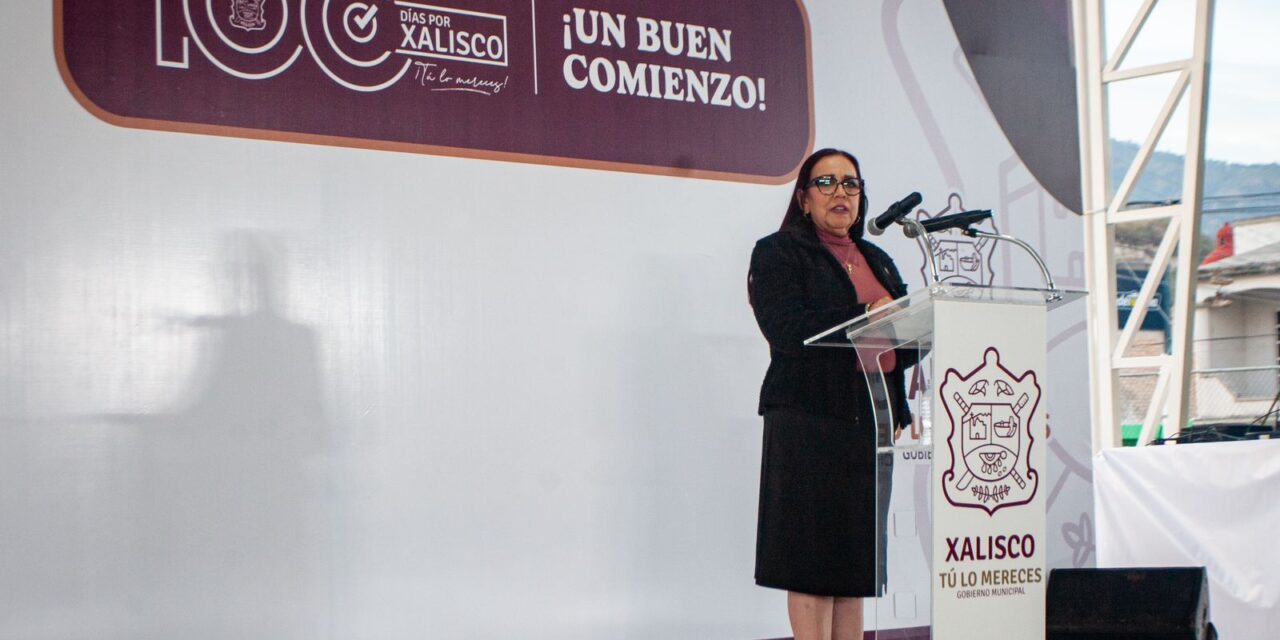 PRESENTA PRESIDENTA INFORME DE RESULTADOS DEL PLAN 100 DÍAS POR XALISCO