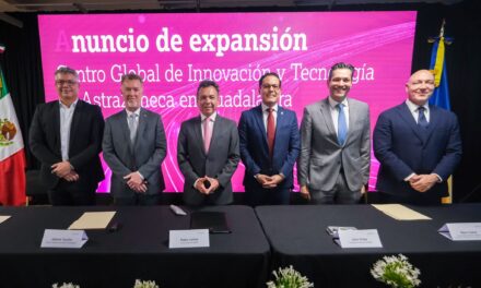 Celebra Gobernador Pablo Lemus Navarro anuncio de expansión de AstraZeneca en Jalisco