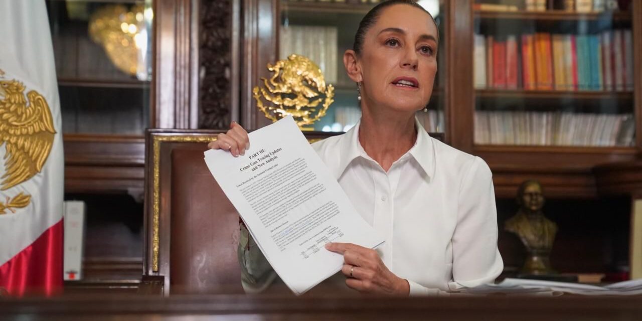 “COORDINACIÓN SÍ, SUBORDINACIÓN NO”: PRESIDENTA CLAUDIA SHEINBAUM REITERA PROPUESTA DE MESA DE TRABAJO CON EL GOBIERNO DEL PRESIDENTE DONALD TRUMP EN MATERIA DE SEGURIDAD Y SALUD PÚBLICA