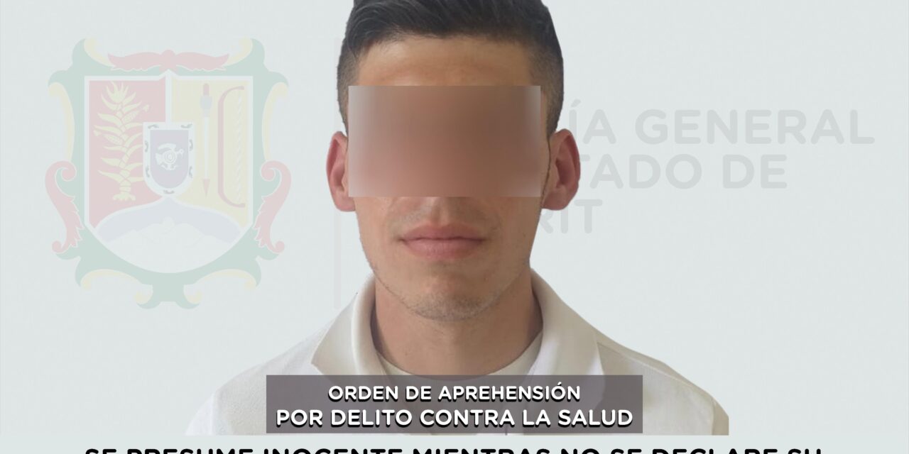 DETENIDO PROBABLE RESPONSABLE DE DELITO CONTRA LA SALUD