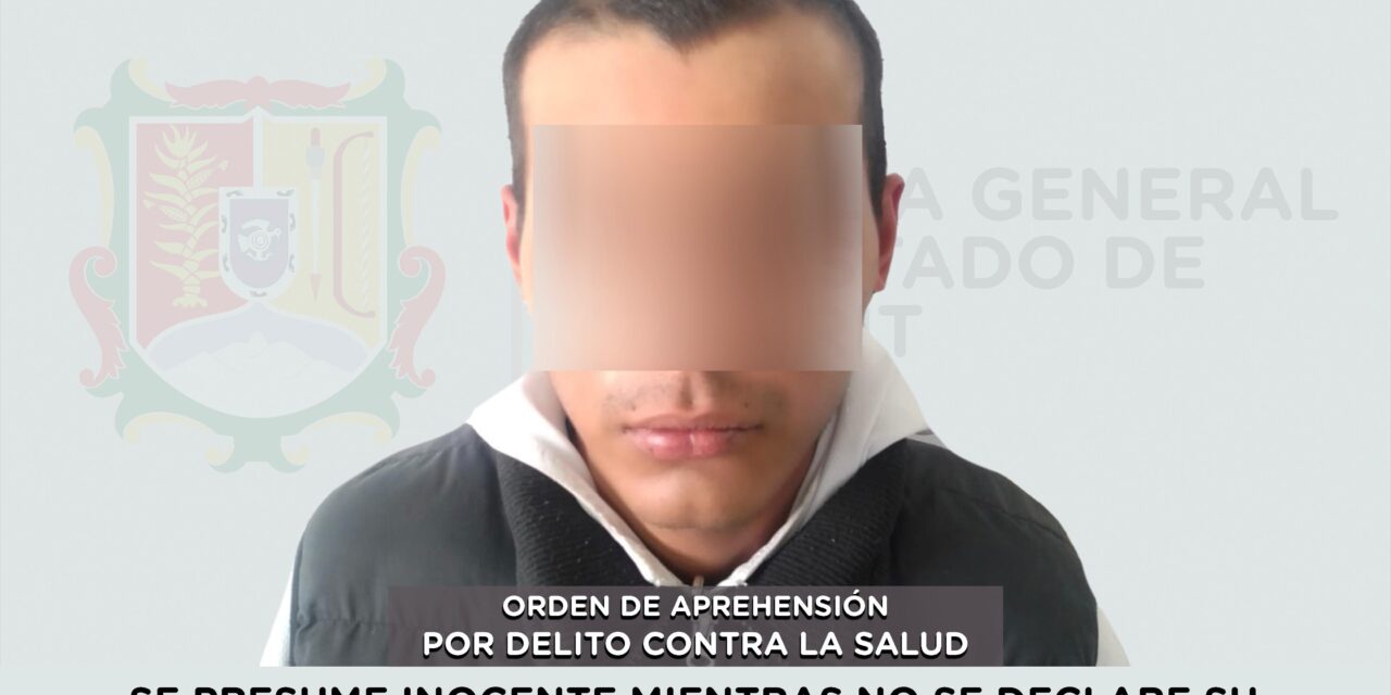 DETENIDO PRESUNTO RESPONSABLE DE DELITO CONTRA LA SALUD