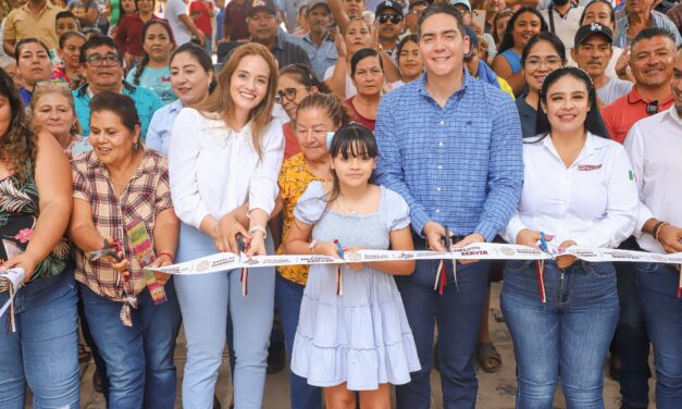 “Mi sueño es ver a Fortuna de Vallejo con todas las calles arregladas”: Héctor Santana entrega nueva vialidad y puente peatonal