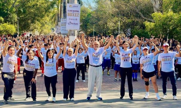 En Nayarit, la Clase Nacional de Boxeo «Boxeando por la Paz» se vivió con entusiasmo y gran participación