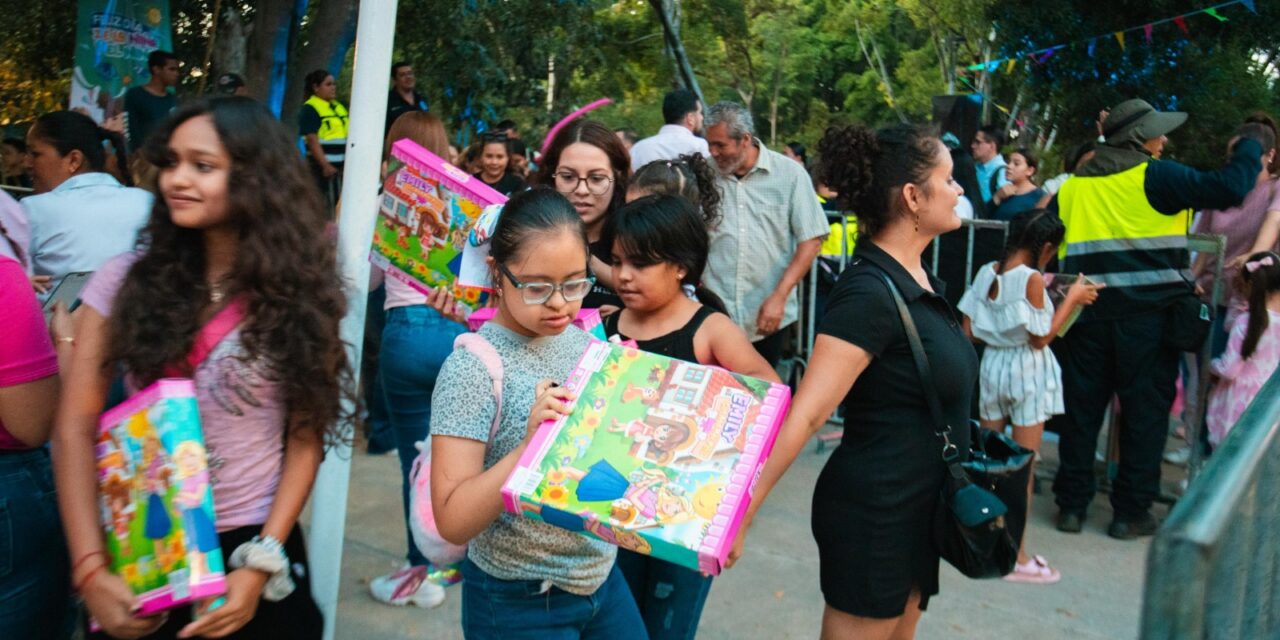 MIGUEL ÁNGEL NAVARRO Y BEATRIZ ESTRADA CELEBRAN A LAS NIÑAS Y NIÑOS CON UNA GRAN FIESTA LLENA DE ALEGRÍA Y SORPRESAS