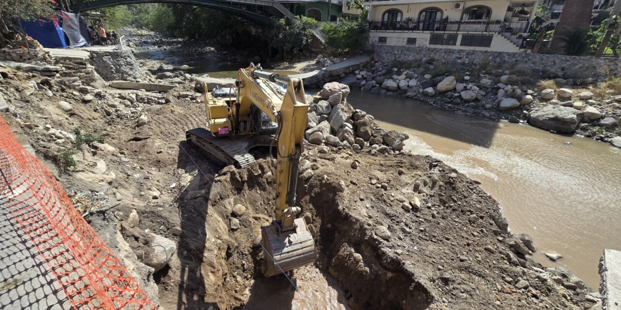 INICIA CONSTRUCCIÓN DE MURO DE CONTENCIÓN EN LA COLONIA BUENOS AIRES