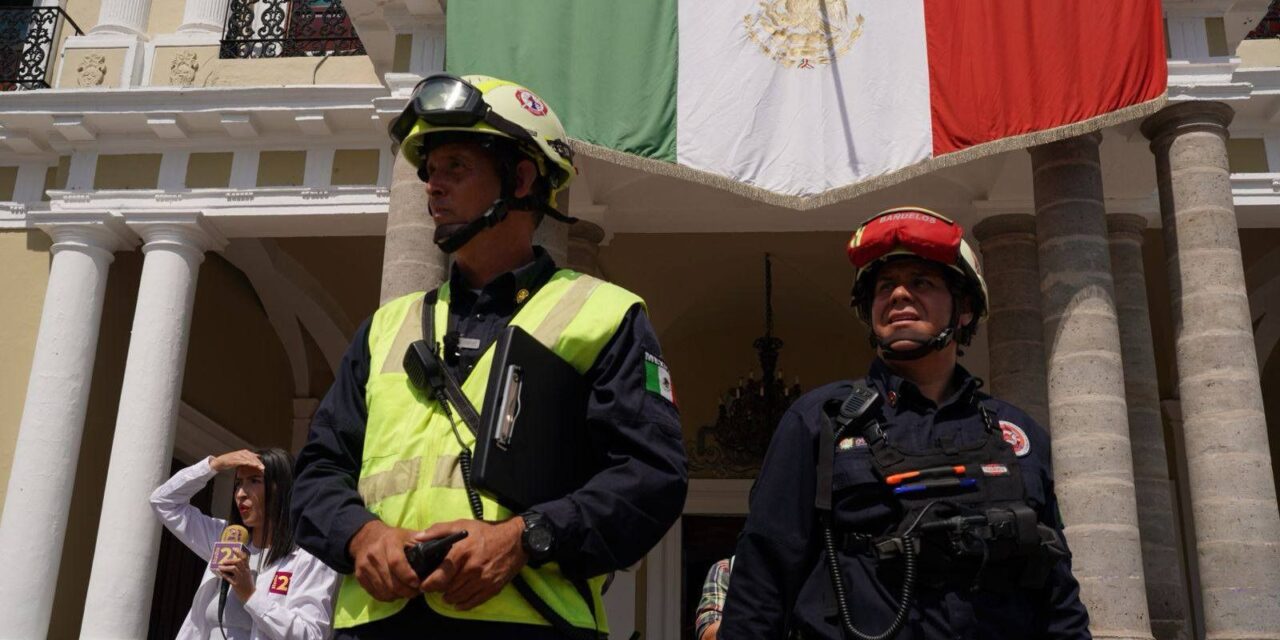 NAYARIT SE SUMA AL PRIMER SIMULACRO NACIONAL 2025