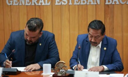 Firma Congreso convenio de colaboración con la Secretaría Ejecutiva del Sistema Local Anticorrupción