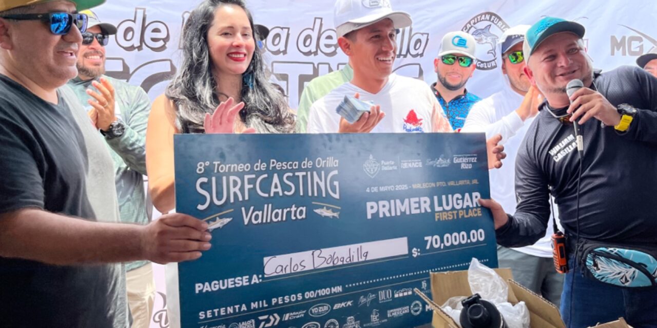 VALLARTA SE CONSOLIDA COMO DESTINO DE TURISMO DEPORTIVO CON EL TORNEO SURFCASTING
