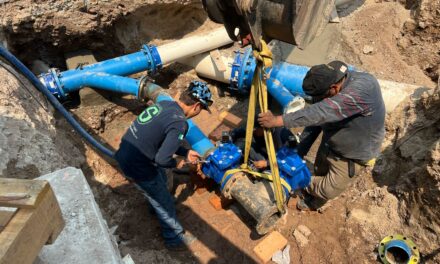 Trabajos de Interconexión de nuevas líneas modernizan la red de agua potable en Vallarta