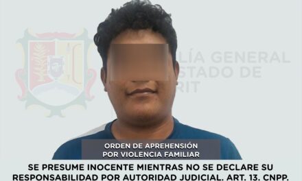 📢 #Boletín | APREHENDIDO EN BAHÍA DE BANDERAS POR VIOLENCIA FAMILIAR