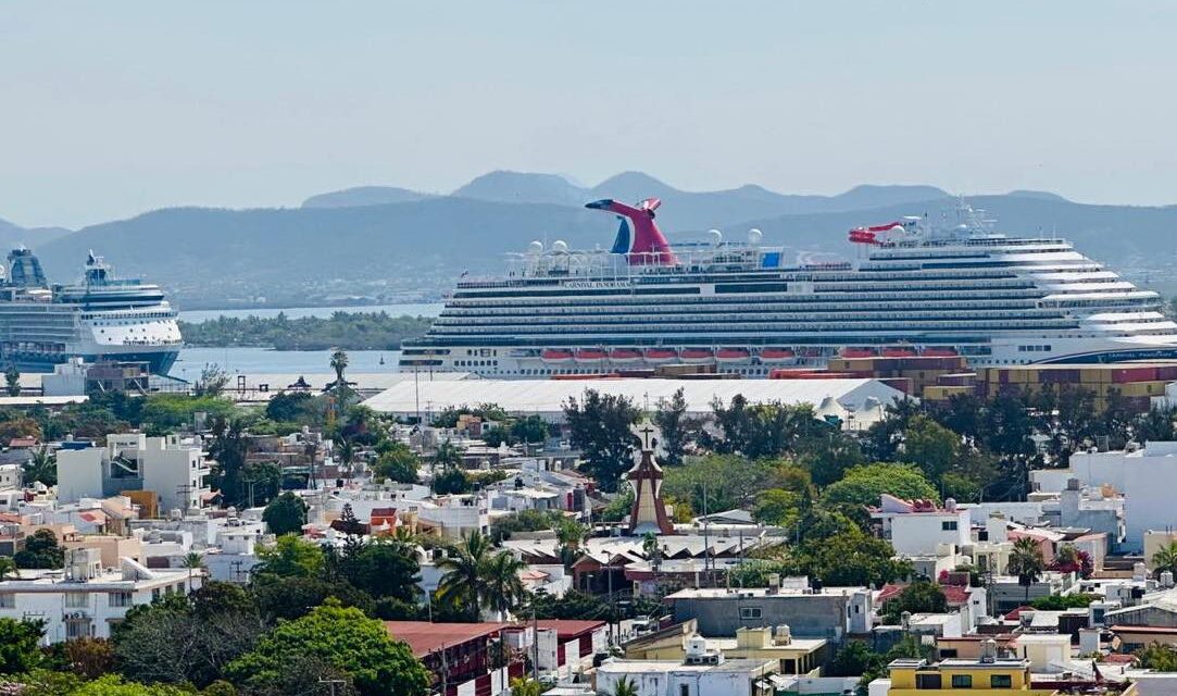Mazatlán cierra el semestre con la llegada de 58 cruceros turísticos