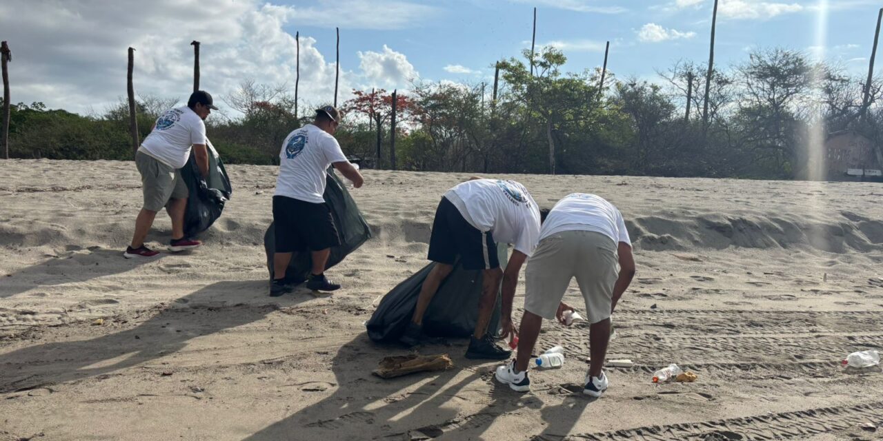 EXITOSA LIMPIEZA EN PLAYA BOCA DE TOMATES TRAS LLUVIAS EN VALLARTA