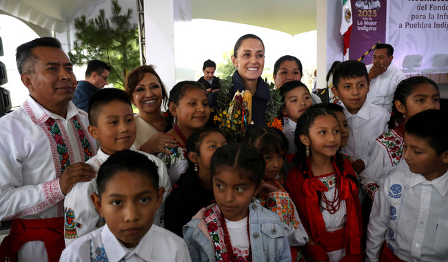 Por primera vez en la historia del México independiente, pueblos indígenas y afromexicanos tienen recursos directos: Presidenta