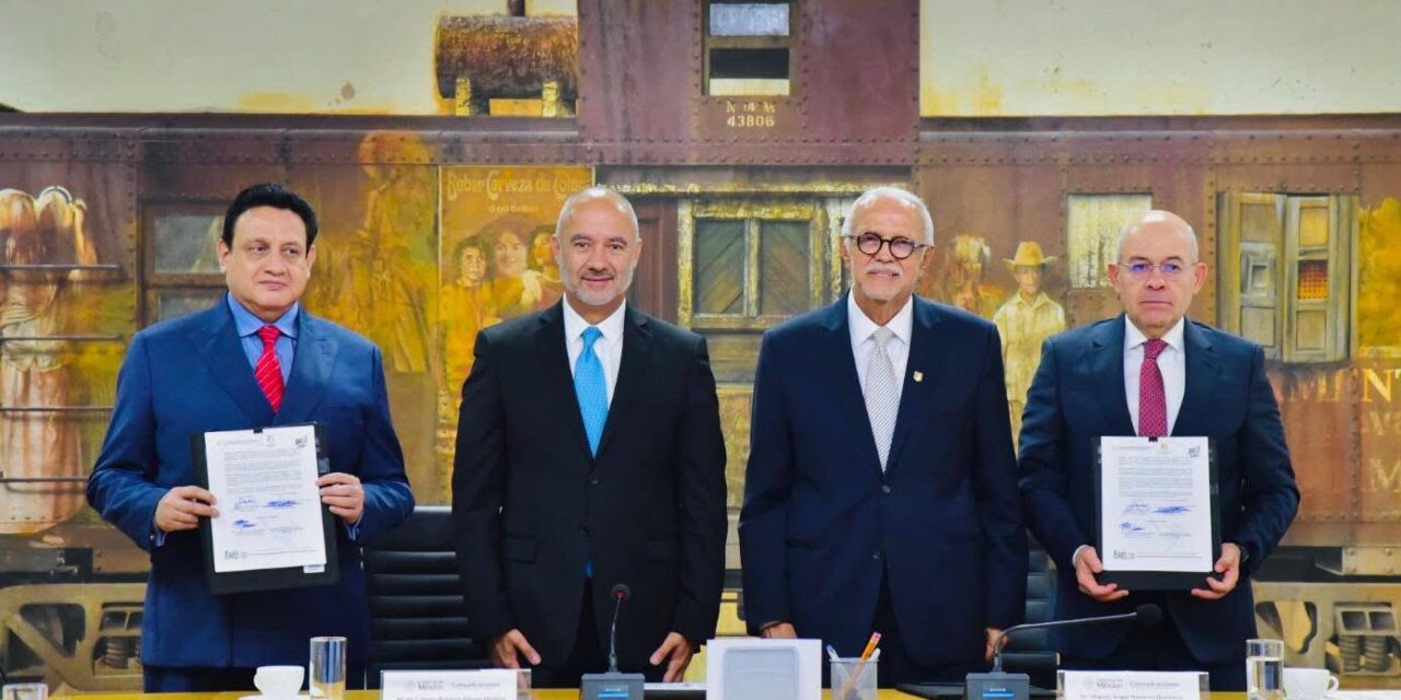 FORTALECE FGEN VÍNCULOS INTERINSTITUCIONALES CON LA SICT A TRAVÉS DE CONVENIO EN MATERIA DE PERITAJES