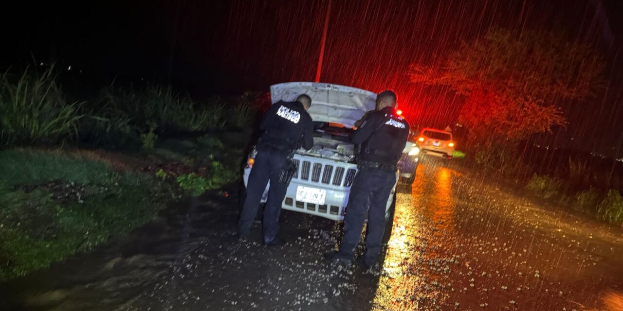 MONITOREO ACTIVO TRAS LLUVIAS INTENSAS