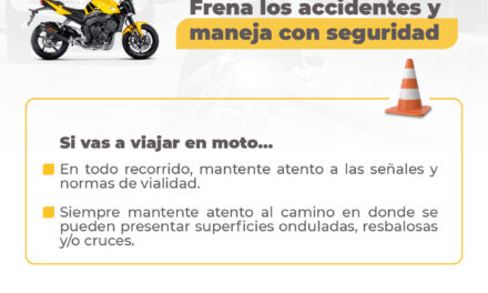 FRENA LOS ACCIDENTES Y MANEJA CON SEGURIDAD