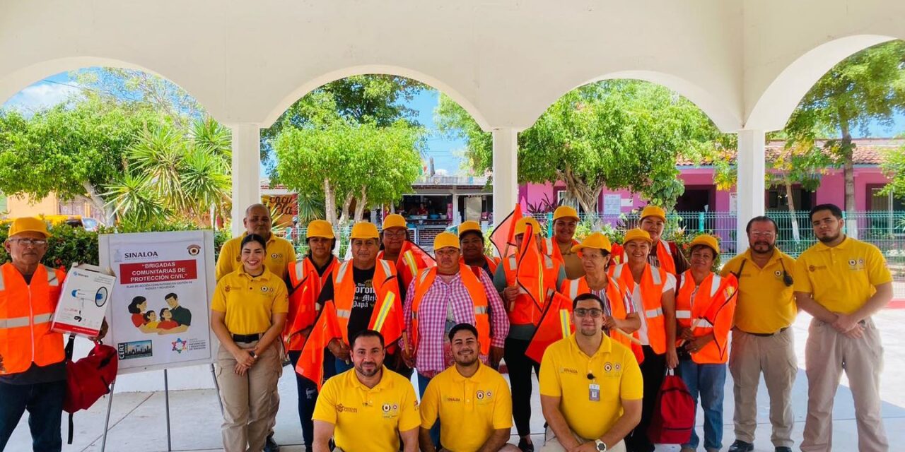 MAZATLÁN MÁS SEGURO CON BRIGADAS COMUNITARIAS EN EL ROBLE