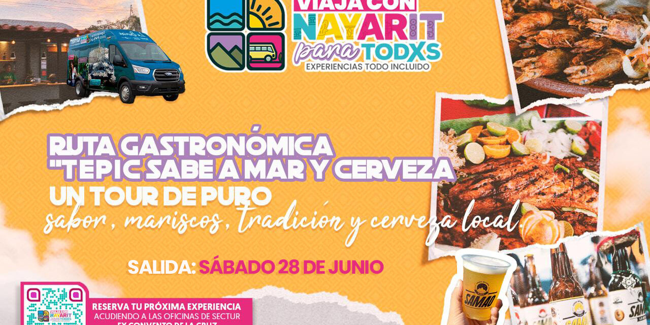 ¡TEPIC SABE A MAR Y CERVEZA!