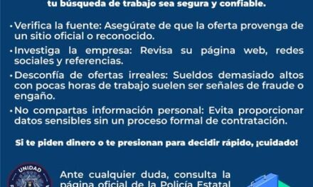 ¡NO CAIGAS EN ENGAÑOS! ALERTA POR RECLUTAMIENTO FALSO EN REDES