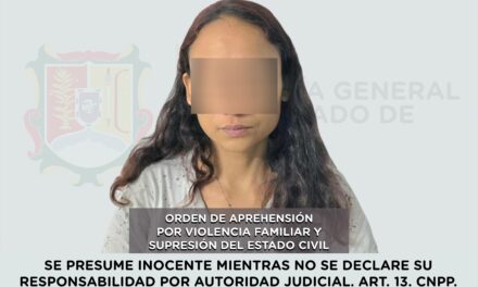 Detenida por violencia familiar y supresión del estado civil