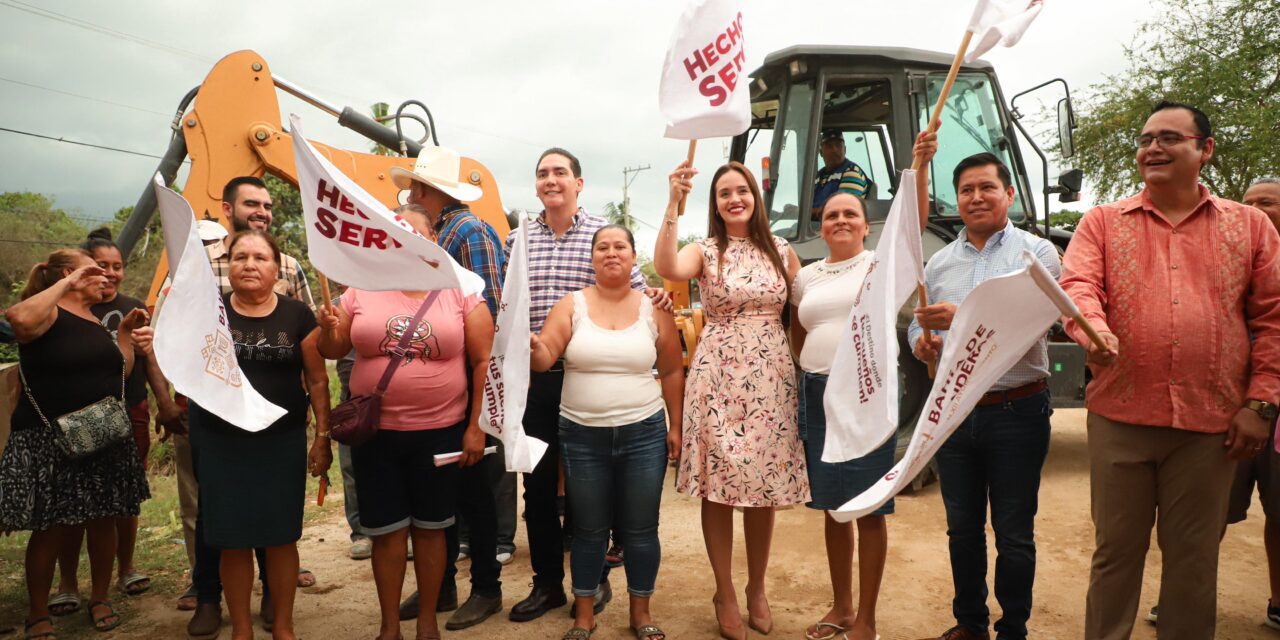 Con hechos y cercanía, Héctor Santana le cumple a la colonia Las Parotas