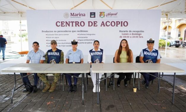 Nayarit se solidariza con el sur del país: habilitan centro de acopio por huracán Erick