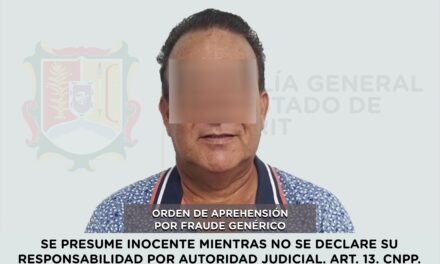DETIENEN EN SAN BLAS A SUJETO ACUSADO DE FRAUDE GENÉRICO