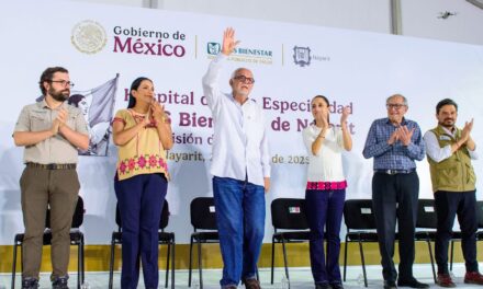 Supervisa Claudia Sheinbaum avances del Hospital de Alta Especialidad IMSS-Bienestar en Tepic