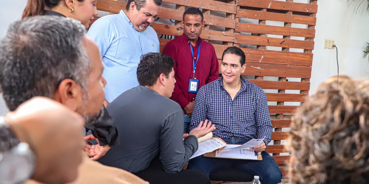 ENCABEZA HÉCTOR SANTANA LA 34ª AUDIENCIA CIUDADANA EN MEZCALITOS