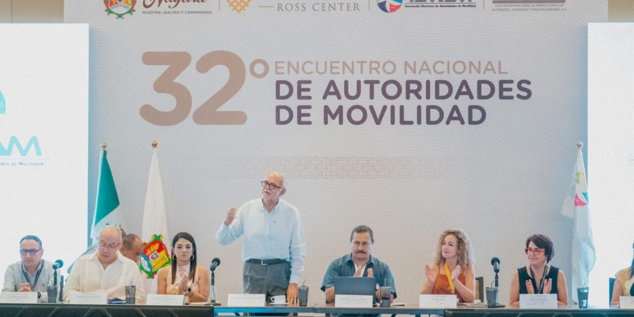 AUTORIDADES DE TODO EL PAÍS SE REÚNEN EN NAYARIT PARA TRANSFORMAR LA MOVILIDAD EN MÉXICO