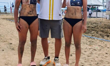 BUEN INICIO PARA NAYARIT EN VOLEIBOL DE PLAYA EN LA OLIMPIADA NACIONAL 2025