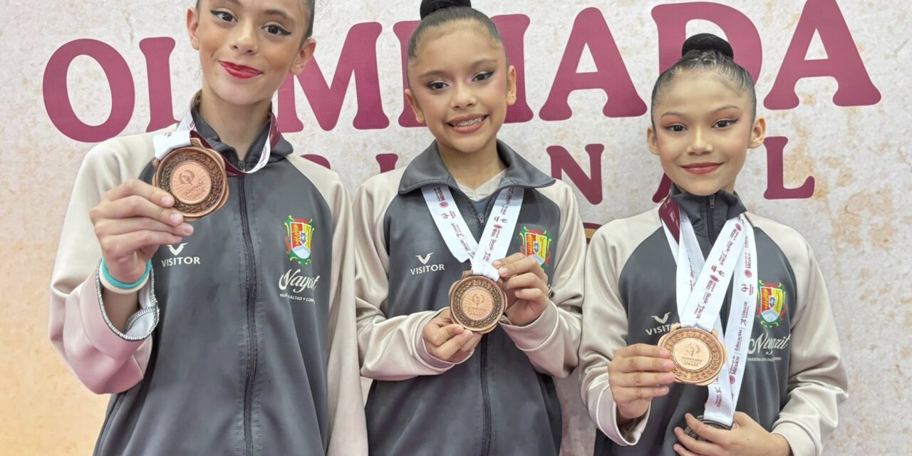 Orgullo Nayarita en Gimnasia Rítmica CONADE 2025