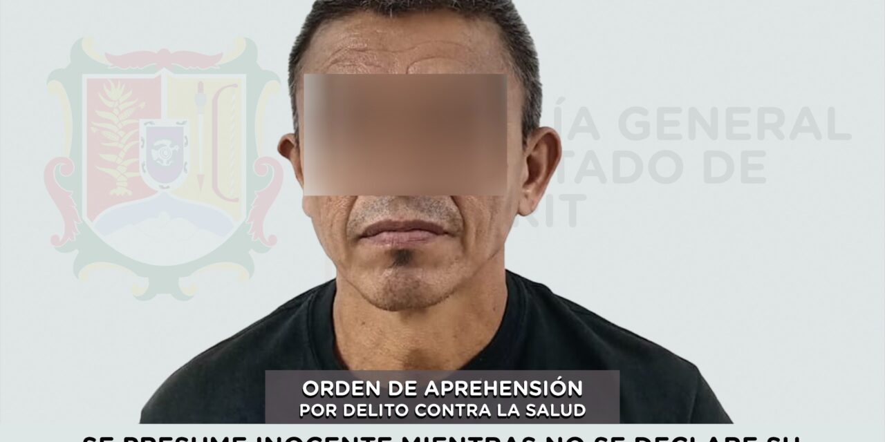 CAPTURADO PRESUNTO RESPONSABLE DE DELITO CONTRA LA SALUD