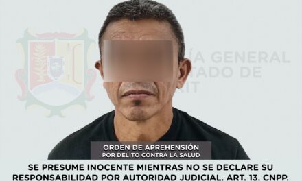 CAPTURADO PRESUNTO RESPONSABLE DE DELITO CONTRA LA SALUD
