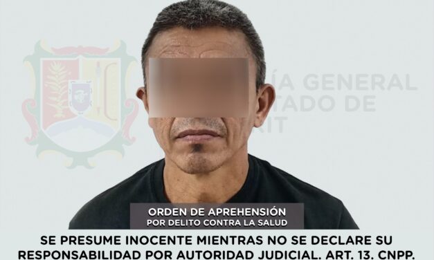 CAPTURADO PRESUNTO RESPONSABLE DE DELITO CONTRA LA SALUD