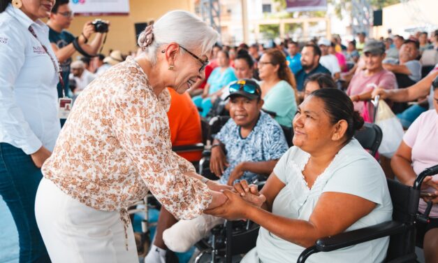 FORTALECE BEATRIZ ESTRADA EL BIENESTAR DE LAS PERSONAS CON DISCAPACIDAD EN BAHÍA DE BANDERAS