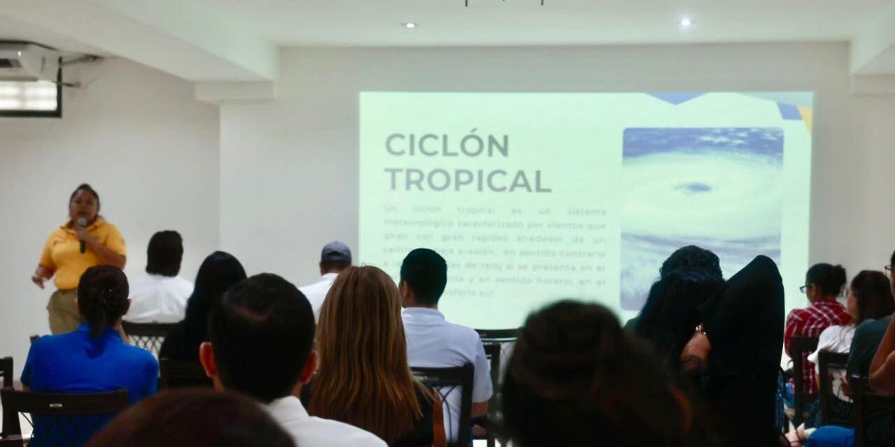 ¡MAZATLÁN SE PROTEGE! CANACO RECIBE CHARLA PREVENTIVA ANTE HURACANES 2025