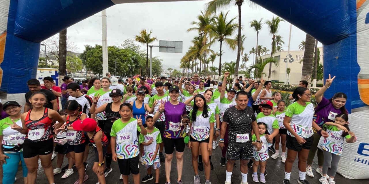 Un Éxito La Primera “Carrera Por La Niñez” De DIF Vallarta