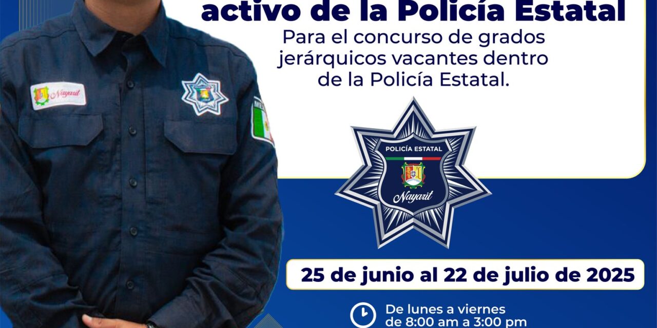 CONVOCATORIA DE PROMOCIÓN 2025 – POLICÍA ESTATAL