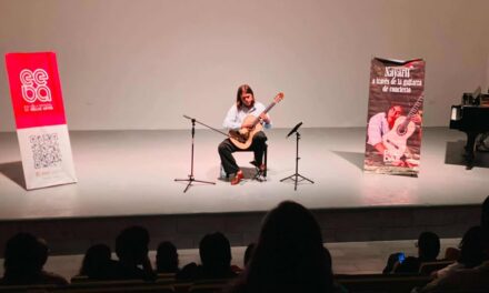 Paolo Sainz promueve el talento nayarita con concierto de guitarra clásica