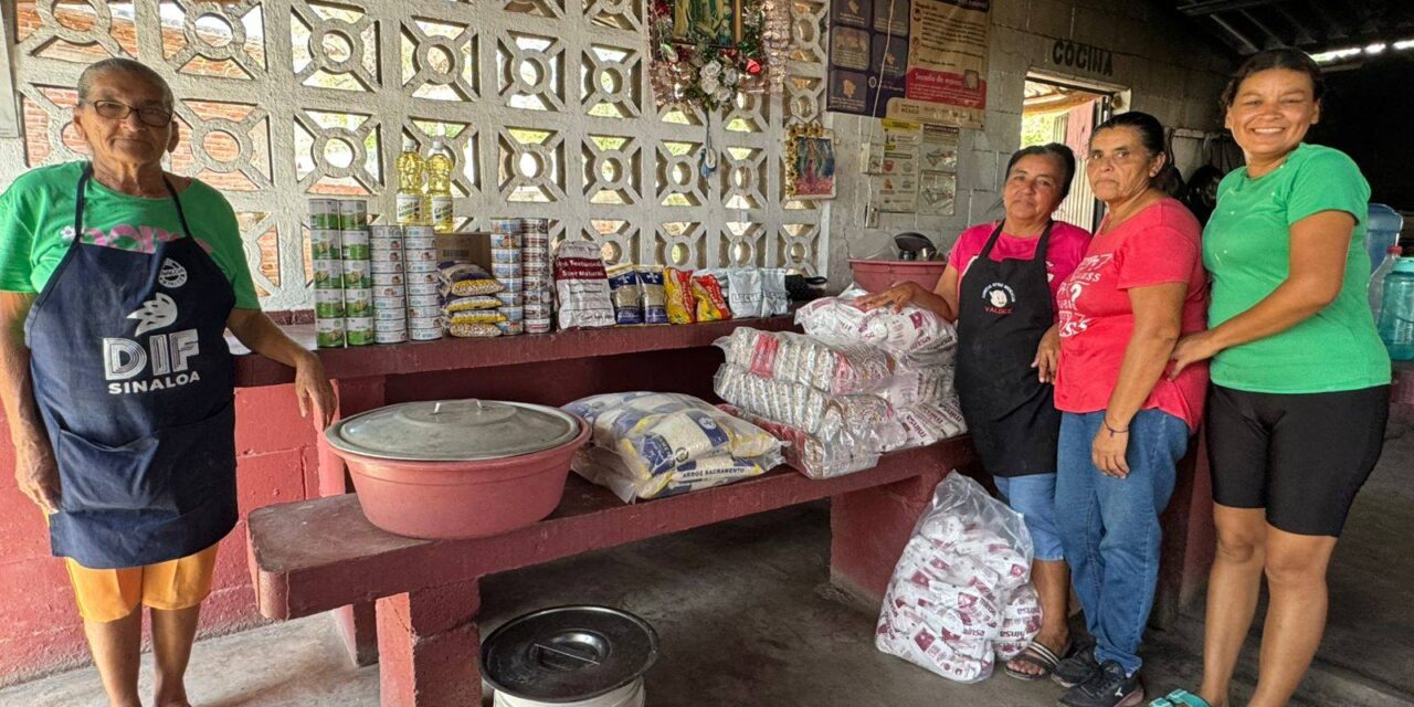 DIF Mazatlán lleva apoyo alimentario a comunidades rurales