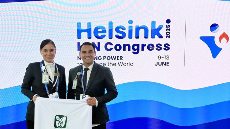 Personal del IMSS presenta investigación en Congreso Internacional de Enfermería en Finlandia