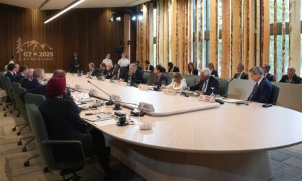 Presidenta Claudia Sheinbaum propone en G7, Cumbre Mundial por el Bienestar Económico