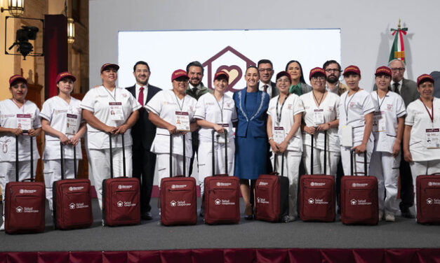 Presidenta Claudia Sheinbaum encabeza el arranque nacional del programa Salud Casa por Casa