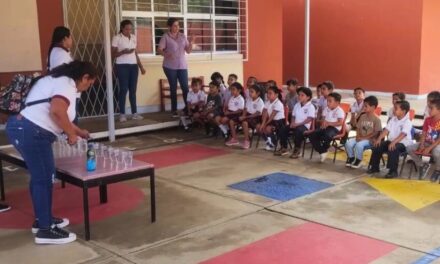 Promueven hábitos de higiene en la infancia con plática sobre lavado de manos en Mazatán