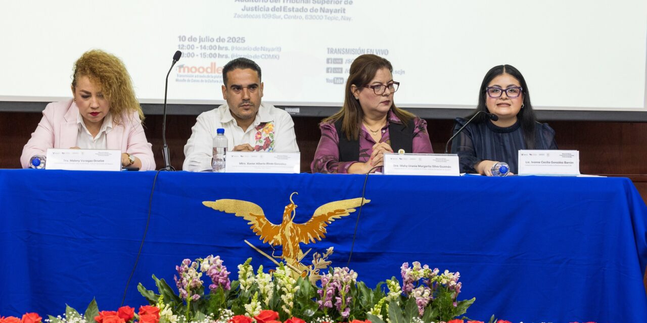 Retos y avances en igualdad de género y justicia familiar: diálogo en el Poder Judicial de Nayarit