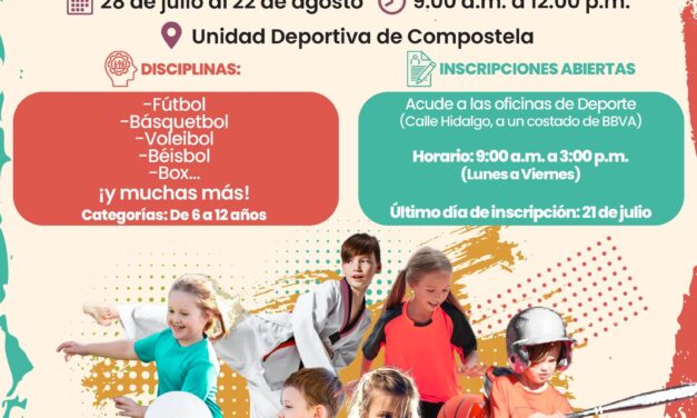 ¡Verano 2025 se vive En GRANDE con deporte y diversión para niñas y niños!