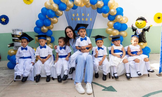 Pequeños de DIF concluyen su educación en los CADI´s