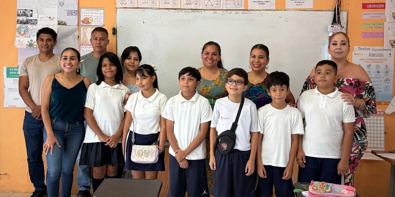 INFANCIAS DE TUXPAN BRILLAN EN CONCURSO DE CULTURA TURÍSTICA 2025